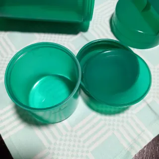 Thermos portavivande verde