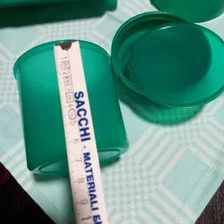 Thermos portavivande verde