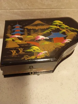 Portagioie antico pianoforte ballerina con carion