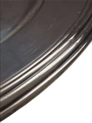 Piatto Christofle Alfenide silverplated per AGNES