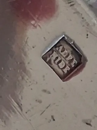 Piatto Christofle Alfenide silverplated per AGNES