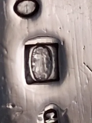 Piatto Christofle Alfenide silverplated per AGNES