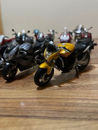 Colección de motos a escala