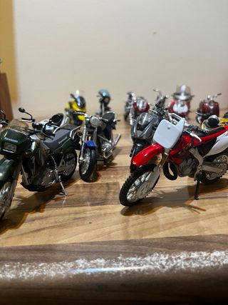 Colección de motos a escala