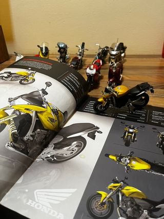 Colección de motos a escala