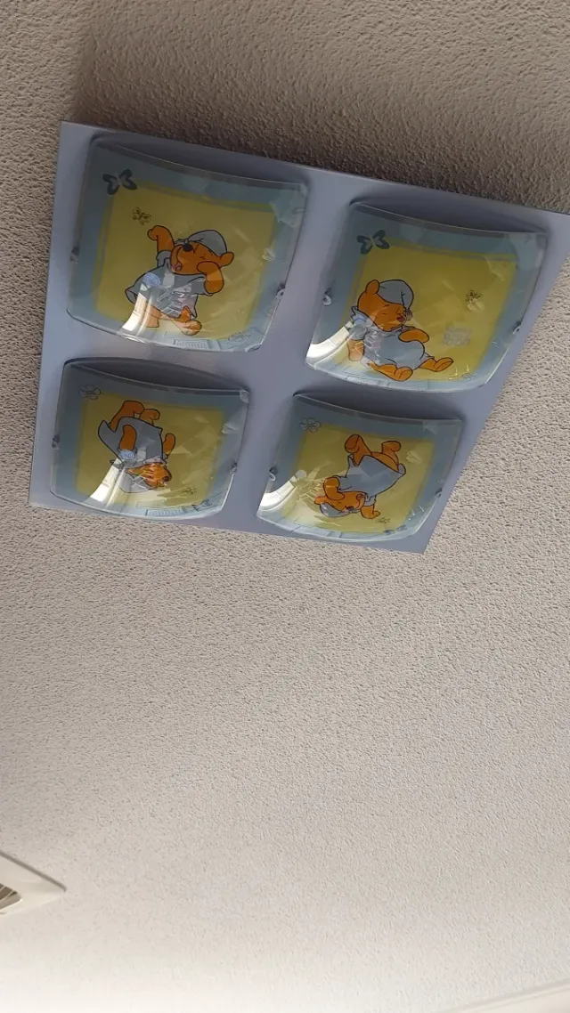 Lámpara Led de Techo Infantil Winnie Pooh