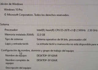 PC Sobremesa Potente y Equilibrado-listo para usar
