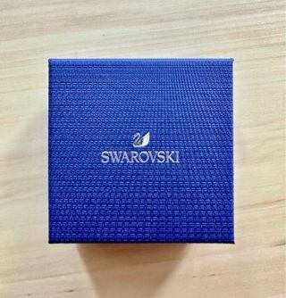 Caja Swarovski Azul 6x6 cm - Nueva