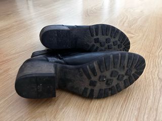 Botines Pikolinos Mujer Talla 38 Negros/Plata
