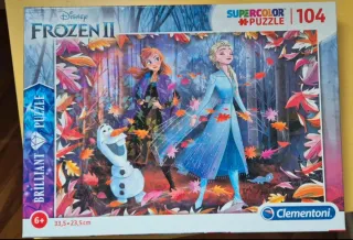 Puzzle Disney Frozen II 104 piezas Clementoni