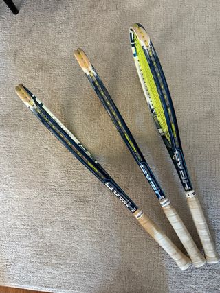 Set 3 Raquetas Head Instinct MP