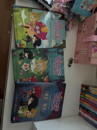 Libros princesas dragon