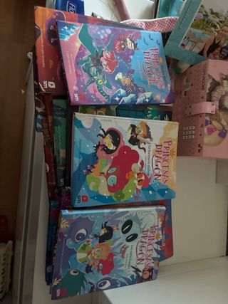 Libros princesas dragon
