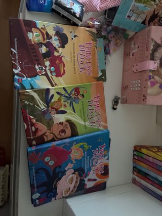 Libros princesas dragon