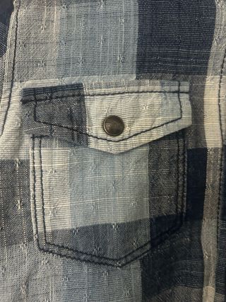 Camisa cuadros Catimini azul