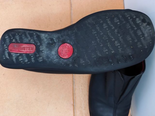 Zapatos 48horas Flexsystem Talla 40 Mujer Negros