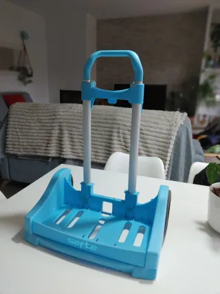 Carrito con ruedas Safta para mochila escolar