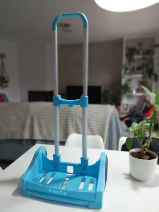 Carrito con ruedas Safta para mochila escolar