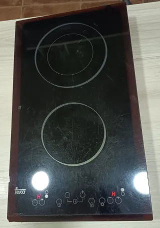 Placa Vitrocerámica Teka 2 fuegos