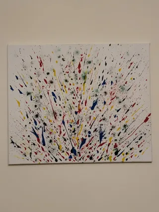 Quadro astratto " Explosion"