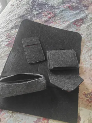 Funda portátil y accesorios