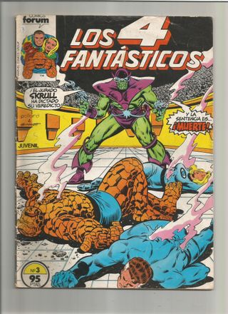 Comics Los 4 Fantásticos Parte 1