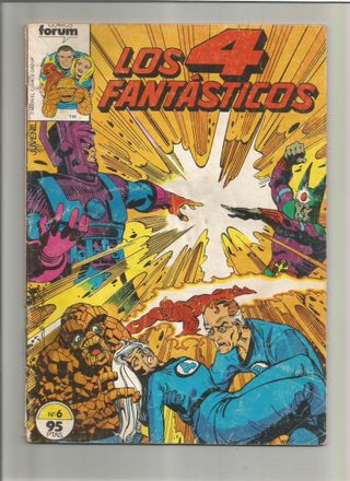 Comics Los 4 Fantásticos Parte 1