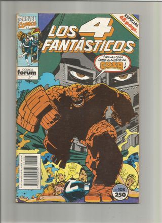 Comics Los 4 Fantásticos Parte 1