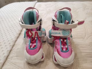 Pack Patines HUDORA + Casco + Protecciones