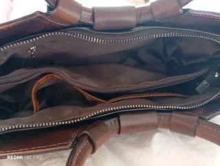 Bolso de mano vintage con diseño floral