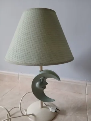 Lámpara infantil luna