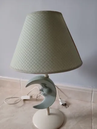 Lámpara infantil luna