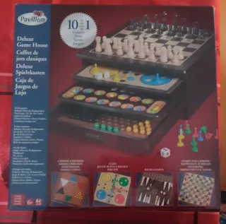 Caja de Juegos 10 en 1 Pavilion