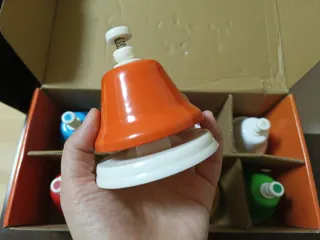 Campanas musicales y flauta Hape