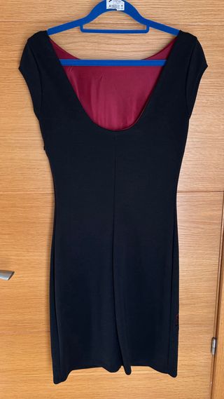 Vestido Desigual Negro Talla M