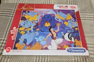 Puzzle Disney Aladdin 104 piezas Clementoni