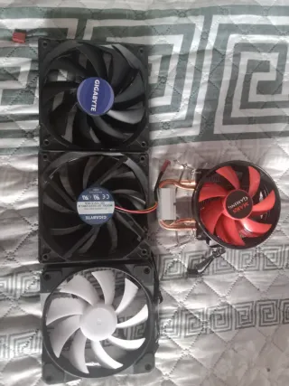 Ventiladores PC Gigabyte y Mars Gaming