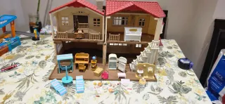 Casita Sylvanian Families con familias