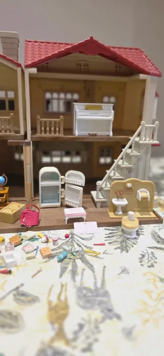 Casita Sylvanian Families con familias