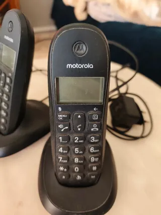 Teléfonos Motorola Duo Negros