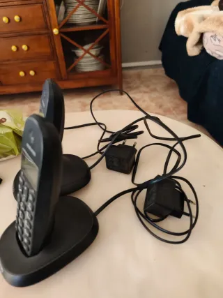 Teléfonos Motorola Duo Negros