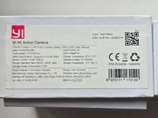 Yi 4K Action Camera y Yi Action Camera