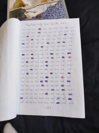 Repetidos! Cromos Holy Card Sevilla 2026