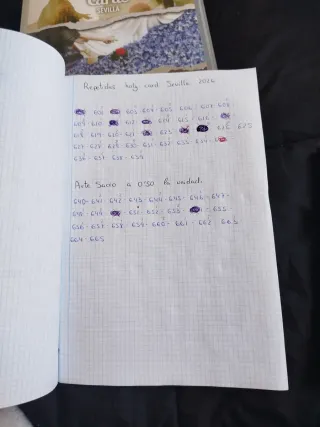 Repetidos! Cromos Holy Card Sevilla 2026