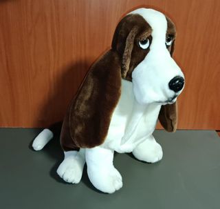 Peluche Perro Basset Hound 35 cm