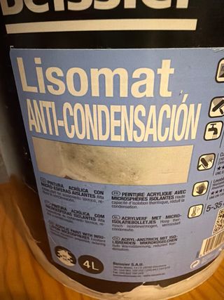 Pintura Beissier Lisomat Anti-condensación 4L