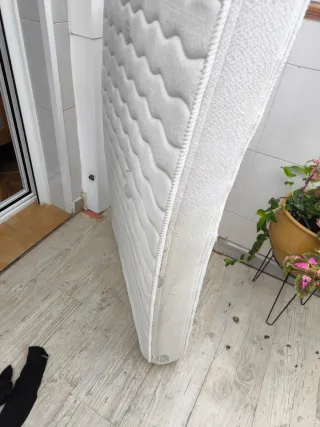 2 Colchónes cuna/infantil Tencel 140X80 y barrera