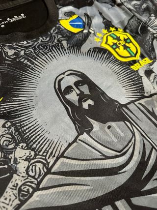 Pack Camiseta y Bufanda Brasil Talla M