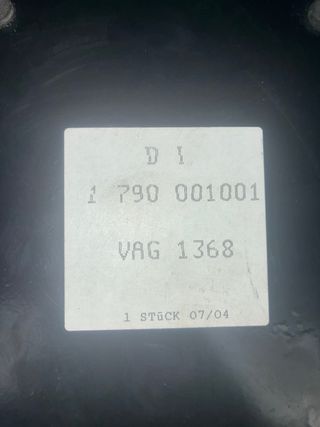 Vacuómetro V-A-G 1368 de 2 vías