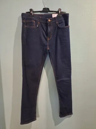 Pantalón vaquero de caballero azul